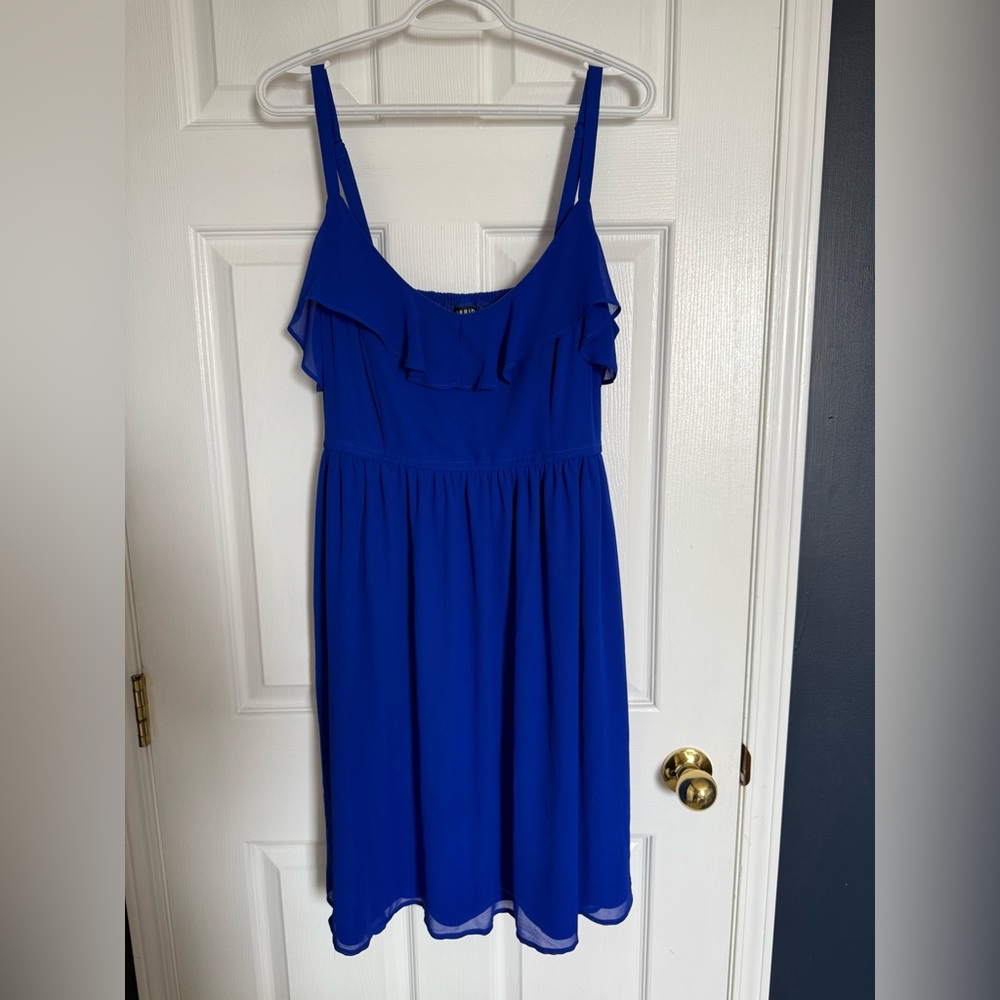 Torrid Blue Sleeveless Dress